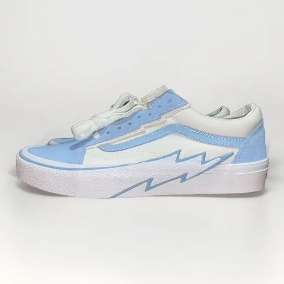 Size 9.5 - VANS Old Skool‎ Bolt - Baby Blue