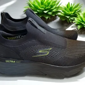Skechers Black Slip-On Shoes