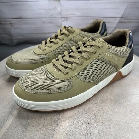 Skechers Mark Nason Mens Sneakers Size 14 Taupe Lace Up Casual Shoes 222187 New