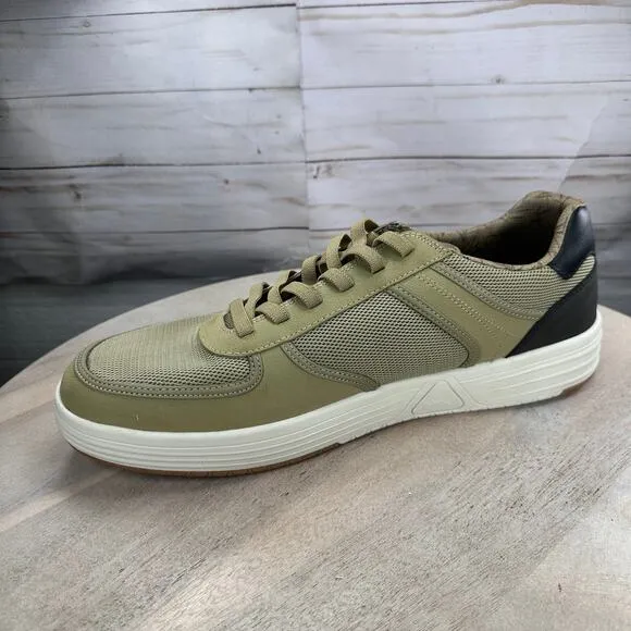 Skechers Mark Nason Mens Sneakers Size 14 Taupe Lace Up Casual Shoes 222187 New