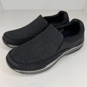 Skechers Mens 65086 Black Relaxed Fit Expected Gomel Size 9 Slip-On Shoes