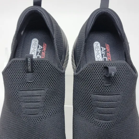 Skechers Mens Ultra Flex 3.0 Denlark Blk Slip On Shoes Size 12 #232314 Pre-owned