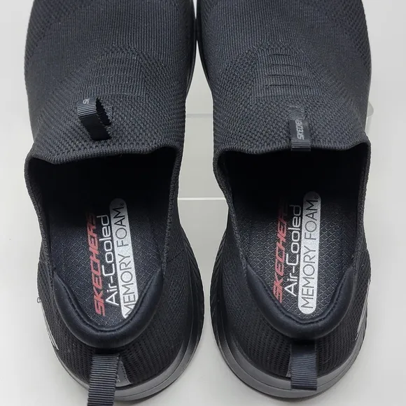 Skechers Mens Ultra Flex 3.0 Denlark Blk Slip On Shoes Size 12 #232314 Pre-owned