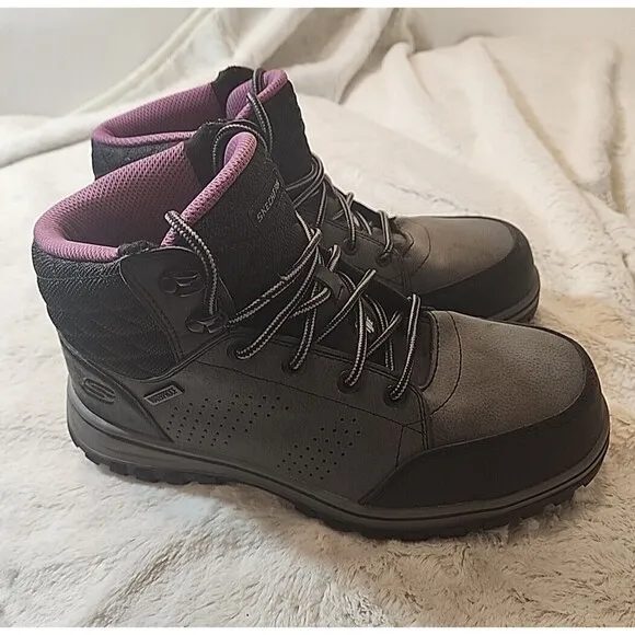 Skechers Womens Work Boots Composite Toe 108004 McColl Waterproof US Size 8.5