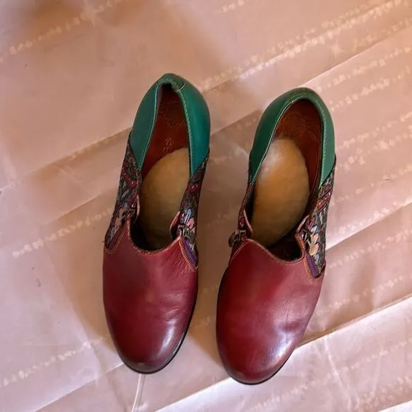 Socofy genuine leather women shoes