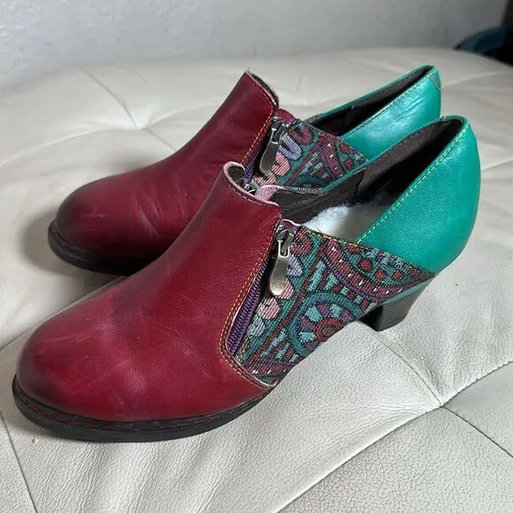 Socofy genuine leather women shoes