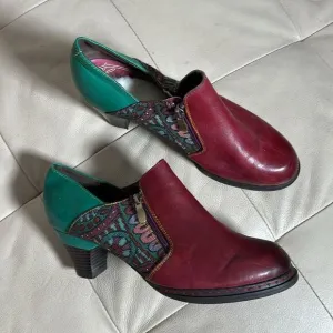 Socofy genuine leather women shoes