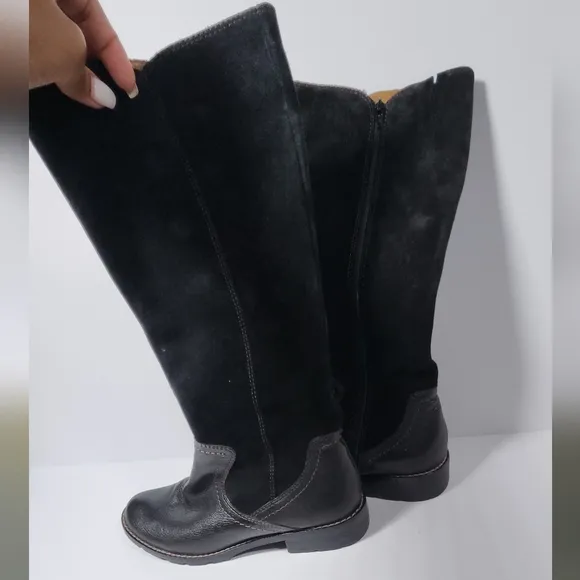 Sofft Knee High Suede Leather Boots