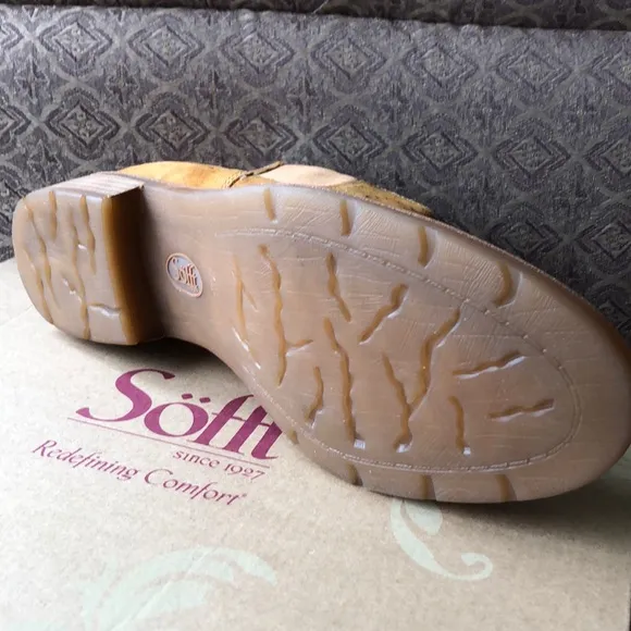 SOFFT new GENUINE SUEADE / LEATHER booties 492SN
