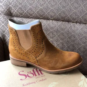 SOFFT new GENUINE SUEADE / LEATHER booties 492SN