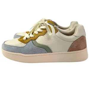 Soludos Women's Genuine Leather Roma Retro Sneaker Shoes - Size 9