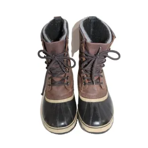 Sorel 1964 Excellent Men's 8 Waterproof Boots Tobacco Brown NM2725-256 snow