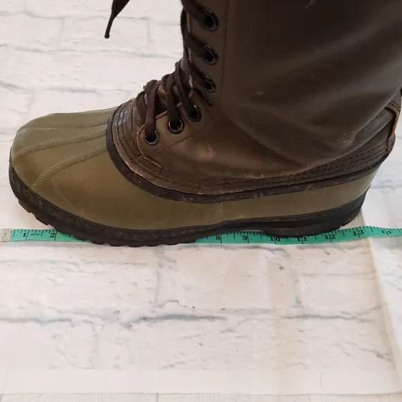 Sorel Boots Green Black Size 11