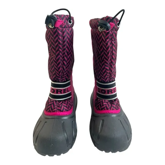 Sorel Bright Pink Cub Graphic 15 Snow Boots