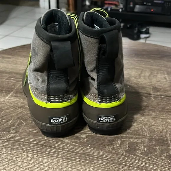 Sorel Canvas Waterproof Lace Up Duck Boots Size 4