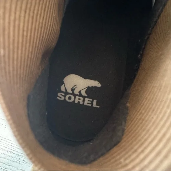 SOREL Cate Waterproof Leather Chelsea Boots 6.5