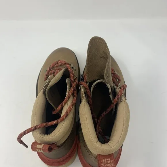 Sorel Hi-Line 2009121261‎ Hiker Boots Women's 6.5 Umber Tawny Buff Leather S0614