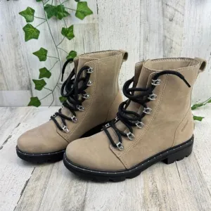Sorel Lennox Women’s US 7.5 Lace Waterproof Snow Hiking Boots Leather