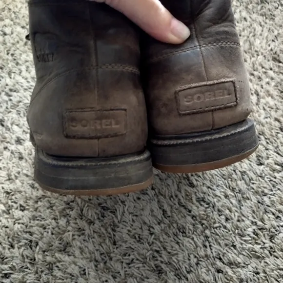 Sorel Madson Chukka Waterproof Boots Major Cordovan sz 9,5