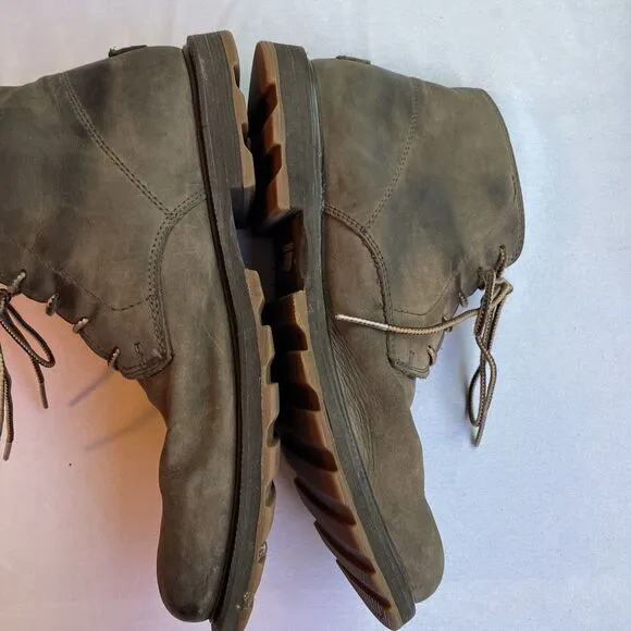 Sorel Madson II Chukka WP Men’s Waterproof Full Grain Leather Boots Tobacco US 9