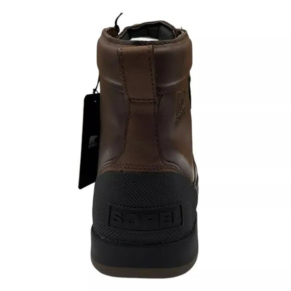 SOREL Men's Waterproof Leather Ankeny Mid Boots Size 11-11.5 Brown Waterproof