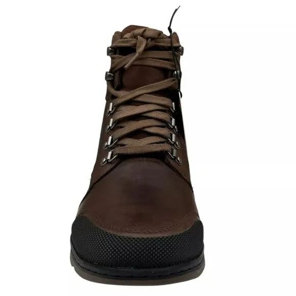 SOREL Men's Waterproof Leather Ankeny Mid Boots Size 11-11.5 Brown Waterproof