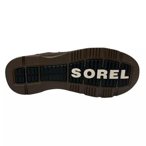 SOREL Men's Waterproof Leather Ankeny Mid Boots Size 11-11.5 Brown Waterproof