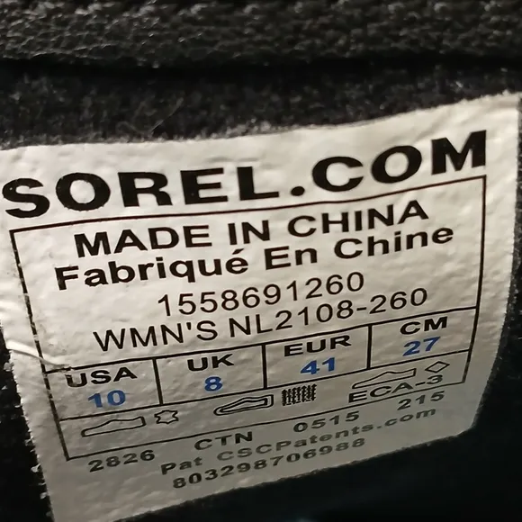 Sorel Slimboot Waterproof Leather Oiled Suede Brown Boots Women's Size 10