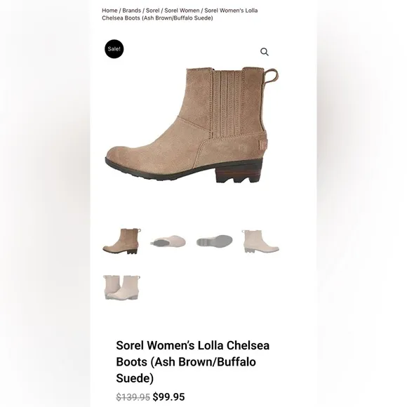 Sorel suede boots