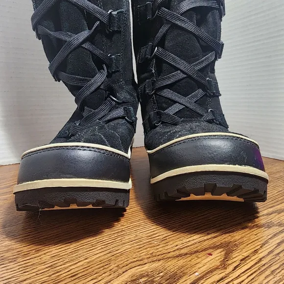 Sorel Tivoli High II Snow Boots - Black Waterproof - Size 8