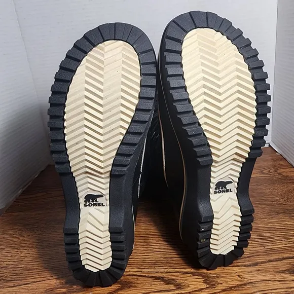 Sorel Tivoli High II Snow Boots - Black Waterproof - Size 8