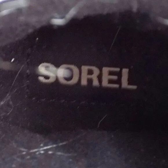 Sorel Tofino II Boots Size 7.5 Waterproof Insulated Black Faux Fur Lace Up