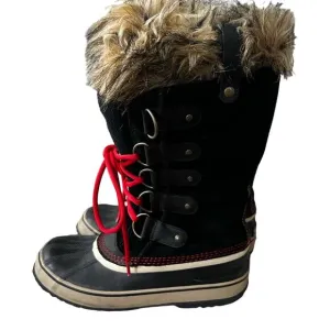 Sorel Waterproof Faux Fur Winter Snow Boots Women’s 9
