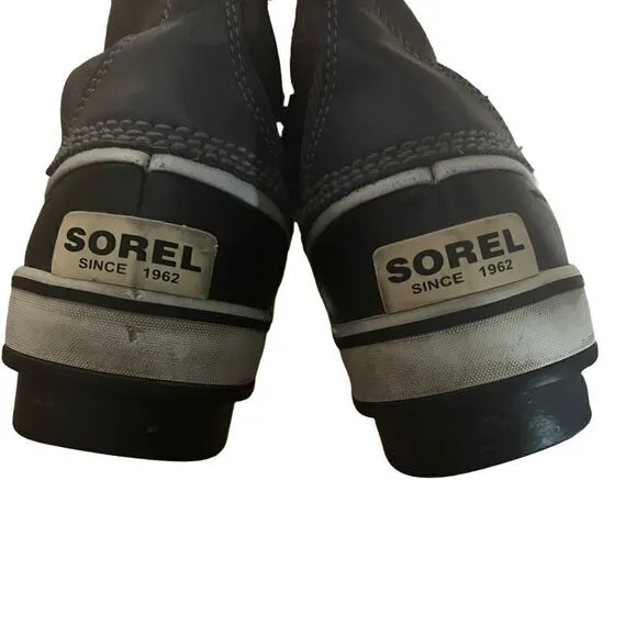 Sorel Women's Arctic Tivoli High Pewter Joan of Arctic Boots Gray Size 6.5