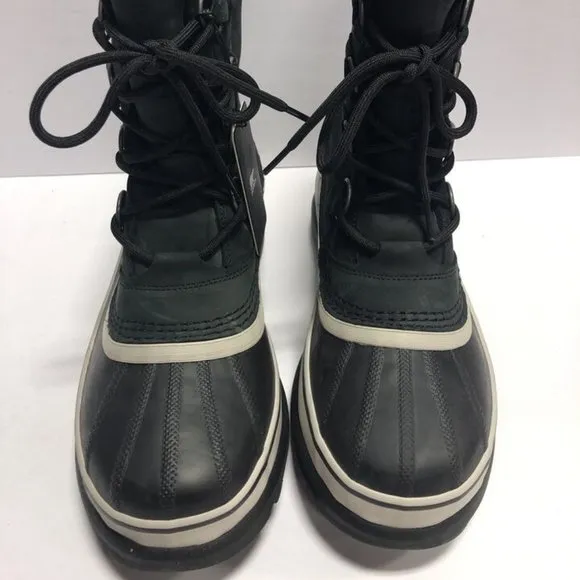 Sorel Women’s Caribou, Waterproof Winter Boots Black, Size 9M