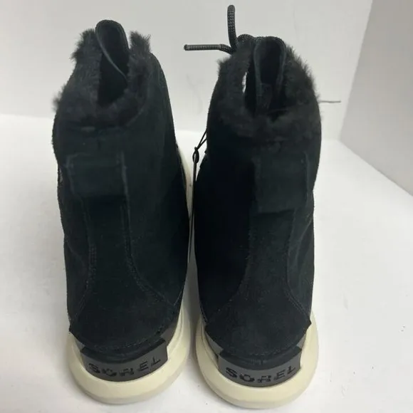 Sorel Women's Explorer II Joan Waterproof Winter Boots Black, Size 11 M