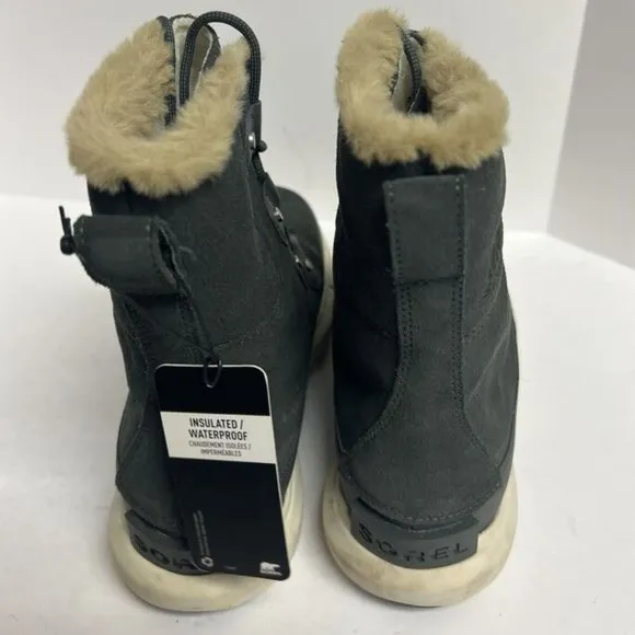 Sorel Women's Explorer II Joan Waterproof Winter Boots Gray, Size 10.5 M