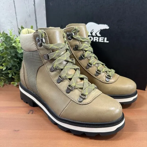 Sorel Women's Lennox Hiker STKD Waterproof Boots Size 8