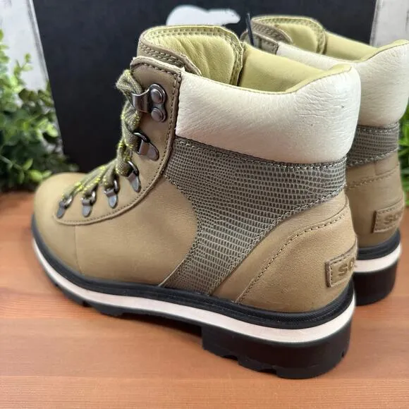 Sorel Women's Lennox Hiker STKD Waterproof Boots Size 8