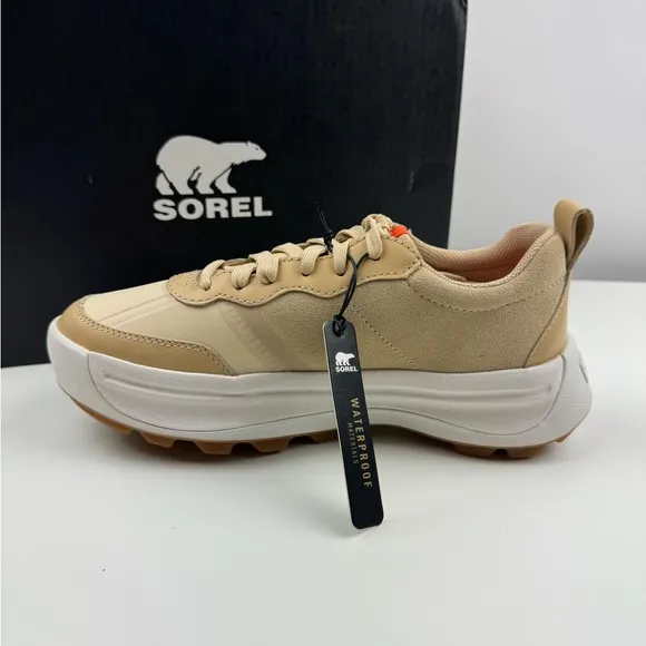 Sorel Women’s Size 8 ONA 503 Low Ceramic/ Bleached Ceramic Fashion Sneaker Shoes