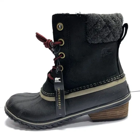 Sorel Women's Slimpack II Lace, Waterproof Winter Boots, Size 9.5M.