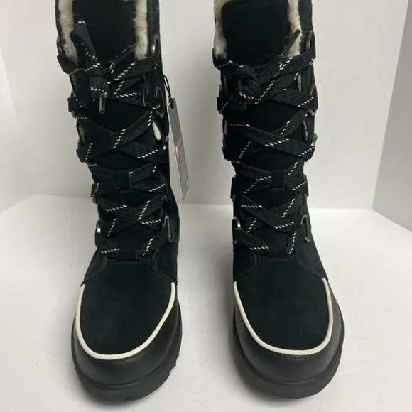 Sorel Women's Tivoli IV Tall Waterproof Winter Boots Black, Size 7.5 M