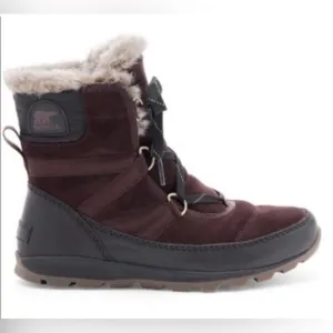 Sorel Women's Tivoli Sport Cattail Brown Boots LL5337-908 Waterproof Size 7.5