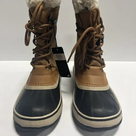 Sorel Women's Winter Carnival Waterproof Boots Brown, Size 8 M