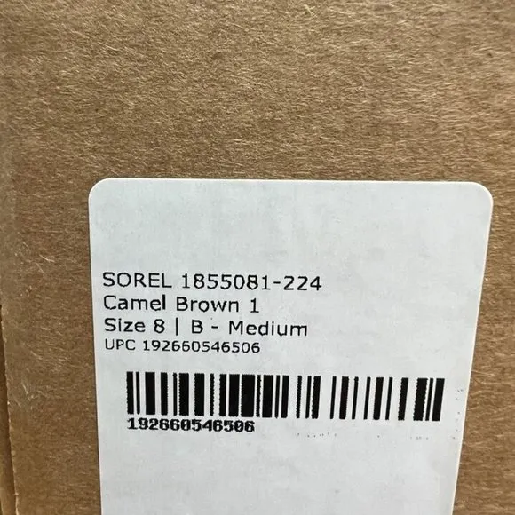 Sorel Women's Winter Carnival, Waterproof Brown Snow Boots, Size 8M