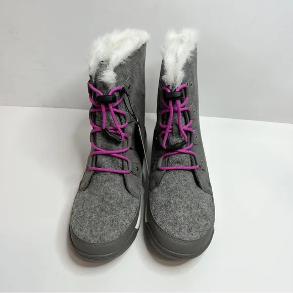 Sorel Young Whitney II Joan Lace Boot — Waterproof Winter Boots Big Kids