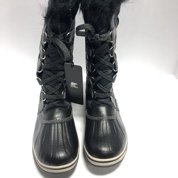 Sorel Youth Tofino II Waterproof Winter Boots Black, Kids’ Size 5M