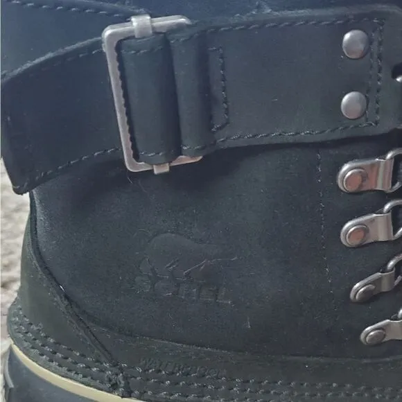 Sorel Black Suede Boots