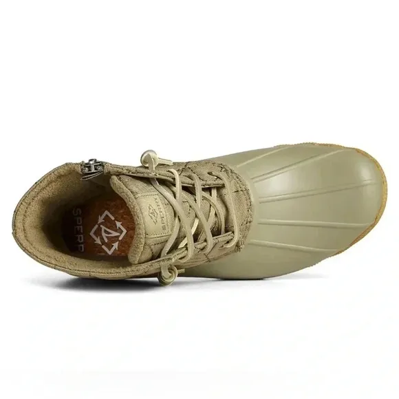 Sperry Saltwater Duck Boot Sage Green