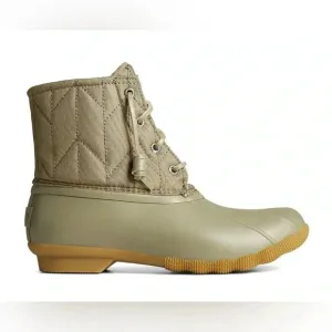 Sperry Saltwater Duck Boot Sage Green
